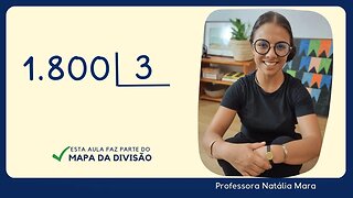 1.800 dividido por 3| Dividir 1.800 por 3 | 1.800/3 | 1.800:3 | 1.800÷3 | 2 ZEROS NO DIVIDENDO