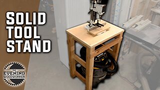 DIY Tool Stand made from 2x4s | Evening Woodworker