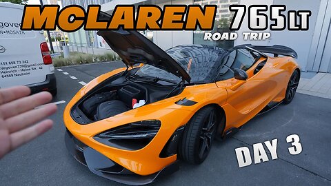 THIS MCLAREN 765LT IS ABSOLUTELY BONKERS! (EUROTRIP DAY 3)