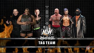 AEW Rampage Keith Lee & The Hardys vs Kip Sabian, The Butcher & The Blade