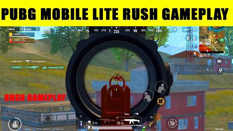 Pubg Mobile Lite Rush Gameplay Video | Chicken Dinner Dhoom Macha Diya Lite Me 🤨 | #pubgmobilelite