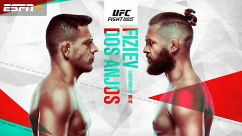 UFC Fight Night Dos Anjos Vs Fiziev Full Card Prediction