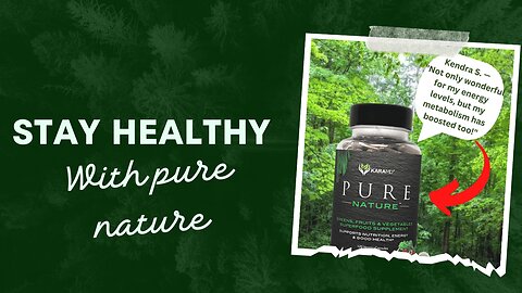 PURE NATURE SUPPLEMENTS