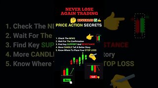 Candlestick Chart 🔥 And powerful Price Action Secrets 💯✅ #shorts #trading #stockmarket #crypto