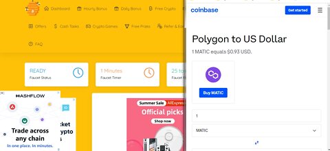 How To Earn Free Polygon MATIC TOKENS Cryptocurrency At BTC Bunch Every 1 Min Withdraw Via Coinbase