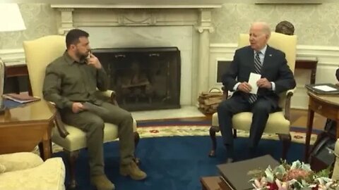 Zelinsky meets Biden at White House September 21, 2023