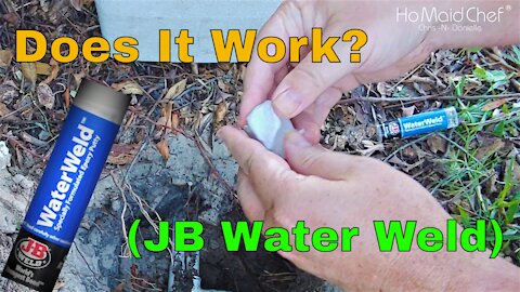Does It Work, JB Water Weld To Fix Irrigation Pipe