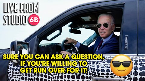 Unbelievable!! Biden Threatens to Run Over Reporter!!!