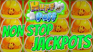 🐷 $100 Spins on Huff N Puff! ⚠️ Multiple Jackpots Playing High Limit Lock It Link Slots