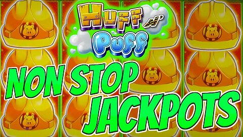 🐷 $100 Spins on Huff N Puff! ⚠️ Multiple Jackpots Playing High Limit Lock It Link Slots