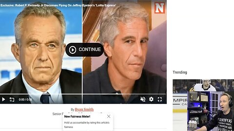 RFK Jr Was On Epstein's PLANE!!!