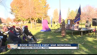 New memorial unveiled on Veterans Day honors WWI vets
