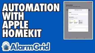 Creating an Automation in Apple HomeKit