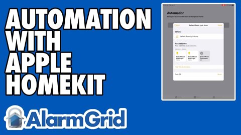 Creating an Automation in Apple HomeKit