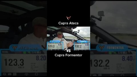 Cupra Ateca 2 0 300hp VS Cupra Formentor 2 0 310hp