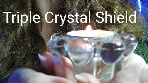 ASMR Crystal Healing Quantum Relaxing Energy Cleanse Crystals Candle Spray Loving Comfort