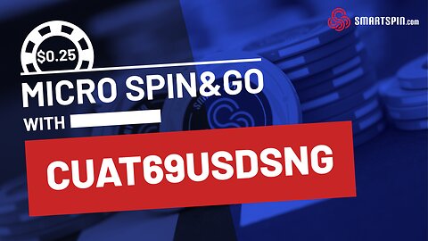 HOW TO PLAY AND BEAT MICRO STAKES SPIN & GO'S