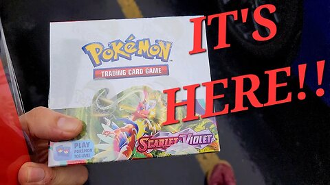 IT'S HERE!!! Left Speechless! (Scarlet & Violet Booster Box Opening)