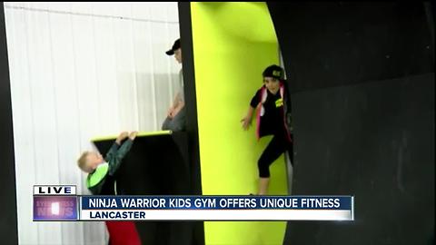 Ninja Warrior kids' gym opens in Lancaster