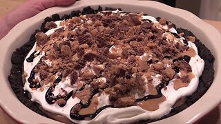 Peanut Butter Pie with Oreo Cookie Crust