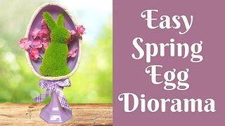 Dollar Tree Spring Crafts | DIY Spring Decor | Easy Spring Craft | Easter Decor | Dollar Tree DIY