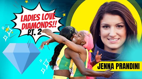 Jenna Prandini Running Alongside Shericka Jackson in 200m. Diamond League Needs More Marketing.