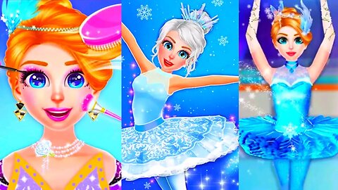 Ice ballerina girls dance game/makeup/dressup/dance game/games/girl games/new game 2023 @TLPLAYZYT