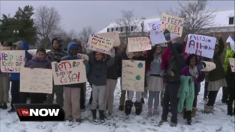 Akron fifth-grade students use their voice to make a lasting impact on National Walkout Day