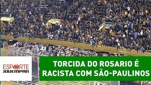 Até quando? Torcida do Rosario é RACISTA com são-paulinos!