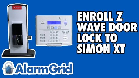 Enrolling a Z-Wave Door Lock to an Interlogix Simon XT