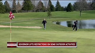 Governor lifts restrictions on some outdoor activities