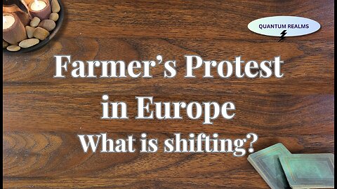 The Farmer's Protest in Europe; EU crash; Germany; Belgium; France; Spain