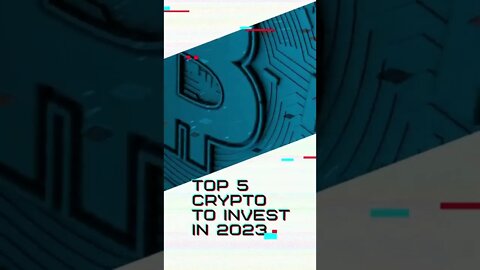 Top 5 CRYPTOCURRENCIES to INVEST IN! #shorts #crypto