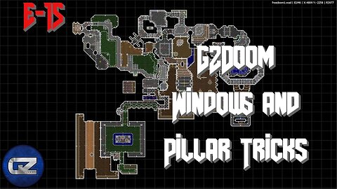 GZDoom Mapping - Windows and Pillar Tricks - Tutorial 15 | Ultimate Doom Builder(UDB)