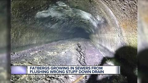 100-foot-long 'fatberg' found in Macomb County sewer line