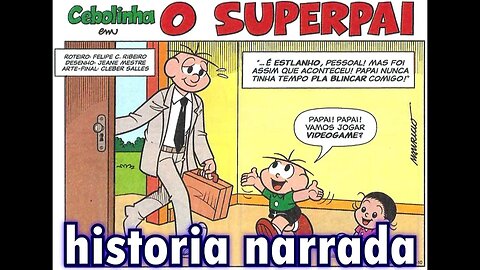 Cebolinha em-O superpai | Gibis do Rapha