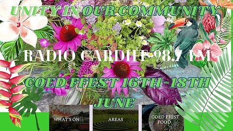 We Talk to Coed Ffest -16th-18th June 2023