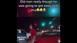 Old man tried to pull a scam #shorts #old #vehicle #crash