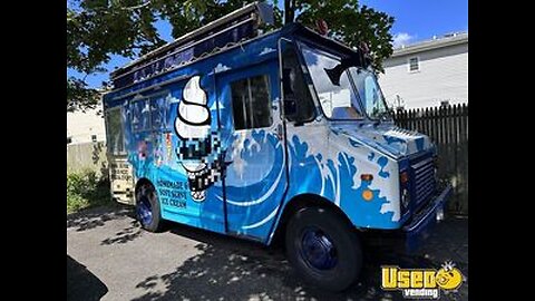 18' GMC P35 Diesel Soft Serve Ice Cream Truck | Mobile Dessert Unit for Sale in New York!