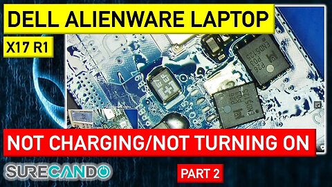 Alienware X17 R1 DEAD_! No Charge, No Power - Repair Mission Begins! (Part 2)