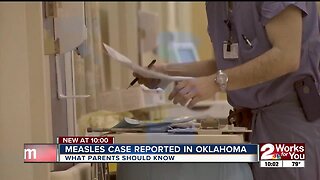Measles case reported in Oklahoma
