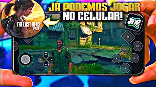 THE LAST OF US PARTE I : jogando no Celular Android via Black Cloud (Serviço de jogos em nuvem)