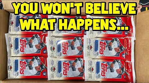 UNBELIEVABLE 2023 Topps Series 2 FAT PACK CASE!!!