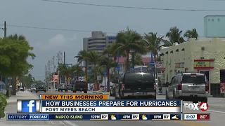 How businesses prepare for hurricanes