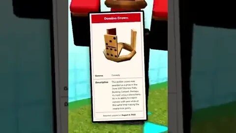 😨😱 This Is The MOST DANGEROUS ROBLOX ITEM Of All TIME!... #roblox #shorts