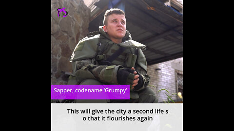 Russian sapper describes his noble mission