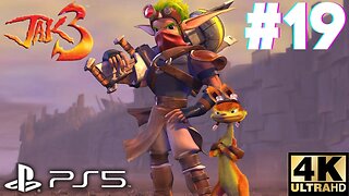 Jak 3 Mission #19: Escort The Bomb Cart To The Eco Mine Door | PS5, PS4 | 4K (No Commentary Gaming)