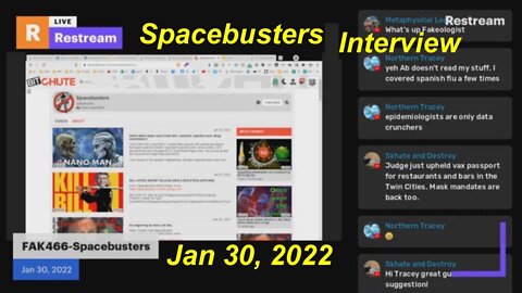 Full Interview with Steve from Spacebusters [Part 1 & 2 by Fakeologist, 30. Jan. 2022]