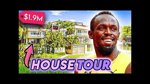 Usain Bolt - House Tour - $1.9 Million Brisbane Penthouse & Kingston Mansion