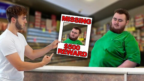 Making Missing Posters of Strangers & Giving Them the Reward